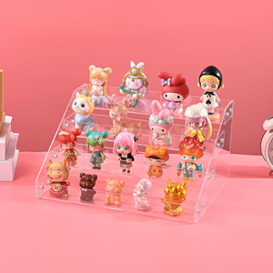 Clear 3 Tier Riser <strong>Step</strong> Design Acrylic <strong>Display</strong> Stand for Cosmetic and Model - Product Image 5