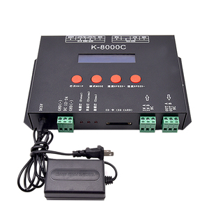 Программируемый RGB RGBW светодиодный контроллер контроля пикселей WS2801 DMX512 K-8000C SPI Dmx Функция синхронизации SD карты контроллер - Product Image 6