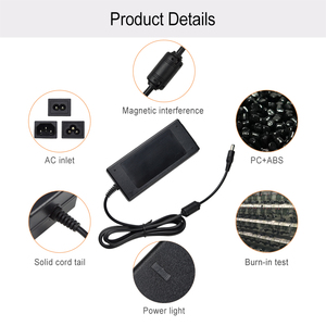 高效VI电源稳压12v <span class=keywords><strong>4a</strong></span>适配器交流至<span class=keywords><strong>Dc</strong></span>开关电源适配器，带定制<span class=keywords><strong>DC</strong></span>连接器