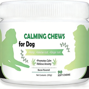 أقراص مضغ مهدئة بعلامة تجارية خاصة - مزيج عضوي للقطط والكلاب لتخفيف القلق وإدارة التوتر - Product Image 1