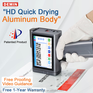 New Aluminum Hand-held Inkjet Printer Used for Printing All Kinds of <strong>Materials</strong>, Date Pattern Text and Number logo <strong>Coding</strong> - Product Image 3