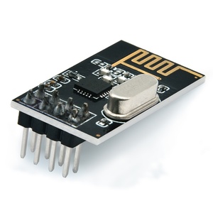 NRF24L01 + Módulo de comunicación transceptor inalámbrico 2,4G Compatible con módulos y kits electrónicos de Versión mejorada