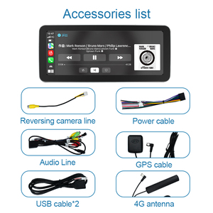 Sistema AUDIO per AUTO ANDROID 10 da 12.3 pollici OCTA-CORE 2G/32G lettore multimediale per AUTO con AUTO ANDROID 4G - Product Image 6