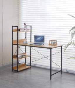 Tavolo da studio con struttura in ferro semplice da 120cm nuovo Design durevole e assemblato per bambini scrivania da Computer per soggiorno - Product Image 4