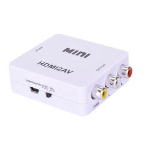 Mini HDMI2AV a RCA Audio Video AV CVBS Adaptador Convertidor hasta 1080P para aplicaciones de cámara con 1 año de garantía - Product Image 3