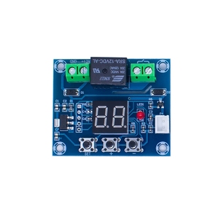 Controlador de sensor de humedad del suelo de 12V, sistema de riego automático, módulo de riego, pantalla Digital, controlador de humedad - Product Image 1