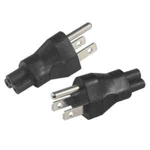 US 3 Pin <strong>Plug</strong> Insert Electrical USA Assembled <strong>Plug</strong> Insert IEC C5 <strong>Plug</strong> Converter - Product Image 3