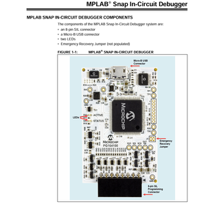 Componentes electrónicos de alta calidad nuevo Original PG164100 MPLAB SNAP DEBUGGER PIC Micro MCU programador - Product Image 2