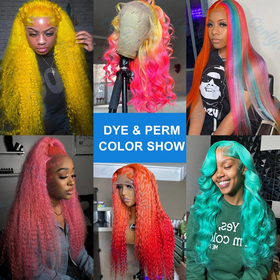 Perruque de couleur dw
