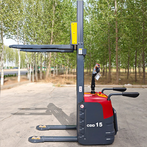 2025 NEWRICK Hot-selling Stand-on Electric Stacker with Multiple <strong>Functions</strong> for Warehouse Shelf Lifting and <strong>Handling</strong> - Product Image 4
