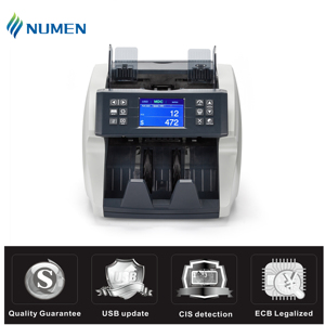 NUMEN SH 07C MG Detección Mini Mix Value Máquina de conteo de efectivo con pantalla táctil TFT de 4,3 pulgadas - Product Image 6