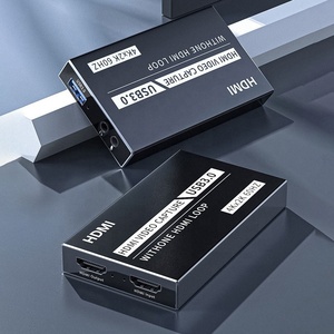HDMI USB 3.0高清视频采集卡设备环路适配器高清4K 60Hz 1080P HDMI转USB视频采集卡 - Product Image 2