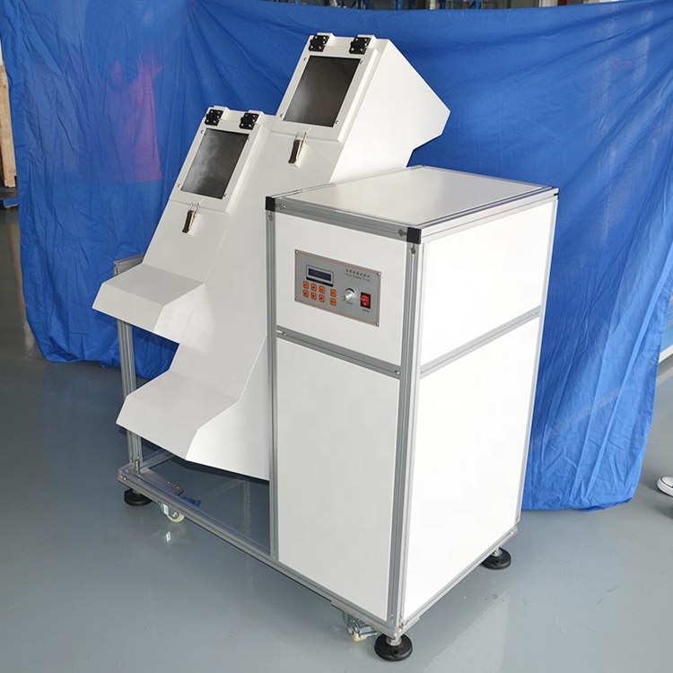ZONHOW DZ-220 phone case tumbling barrel test machine, double drum drop test equipment, drop tester factory good price