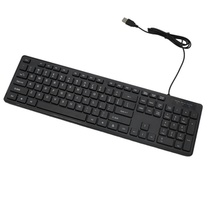 Low Profile Chiclet <strong>Keys</strong> Full Size <strong>Computer</strong> Wired <strong>Keyboard</strong> , Plug Play USB <strong>Keyboard</strong> for Windows Mac PC Laptop - Product Image 2