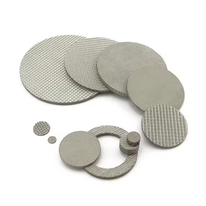 Disco filtrante con schermo sinterizzato a maglia multistrato in acciaio inossidabile - Product Image 2