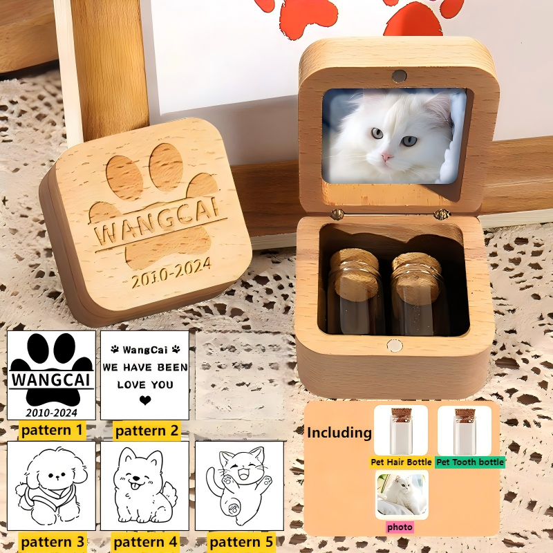 Natural Wood color + 2 bottles +pattern