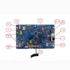 Scheda di controllo Intel scheda madre Android Allwinner da 7 pollici DDR-512M/1G RAM RGB/LVDS/MIPI DSI interfaccia 1280*800 risoluzione Laptop