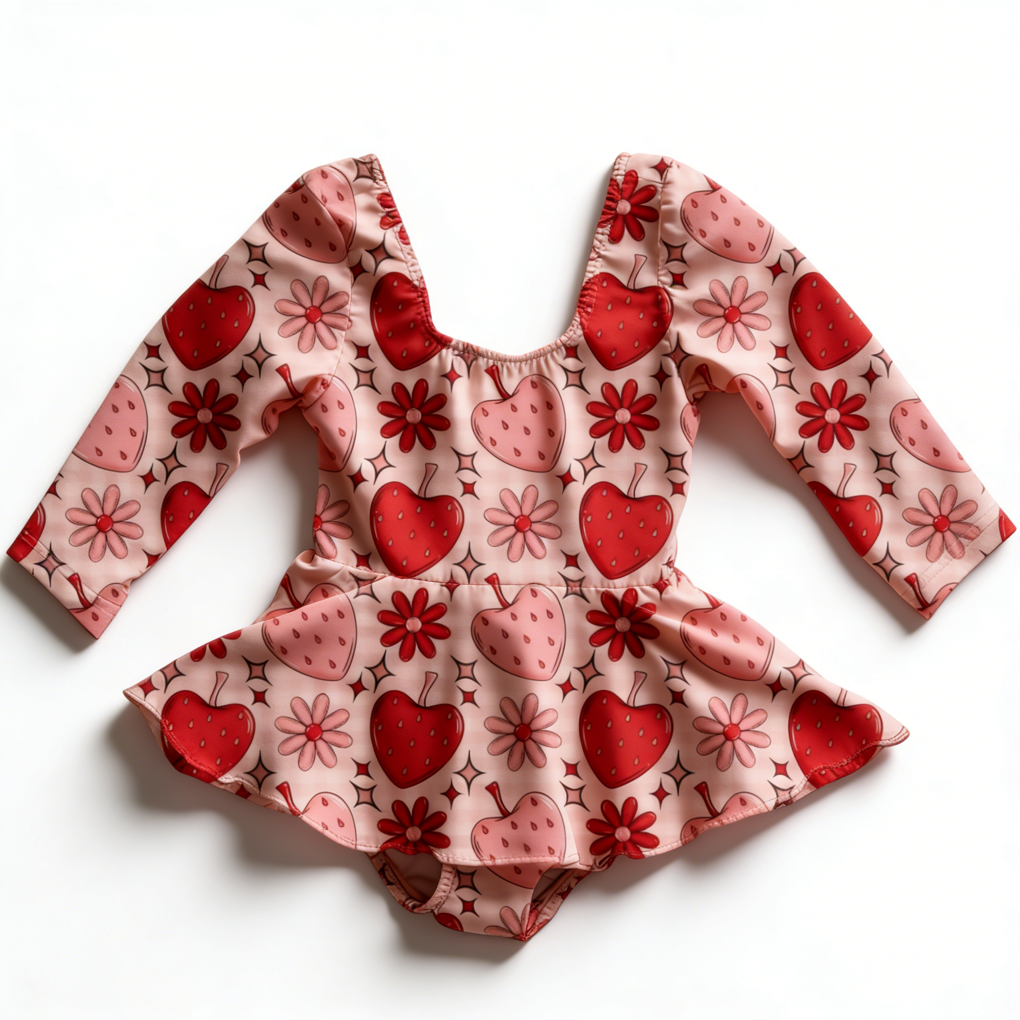 Rose/Motifs personnalisés/Fibre de bambou