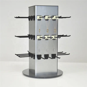 Display Spinner per carte regalo al dettaglio con marchio acrilico rotante dal Design professionale con ganci - Product Image 2