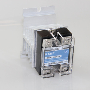 <strong>SCR</strong>-25VD Solid State Relay PLC 0-10v <strong>SCR</strong> Power <strong>Controller</strong> SSR-100VD Linear Control Booster SSVR with I-50 Heatsink Cooler - Product Image 4