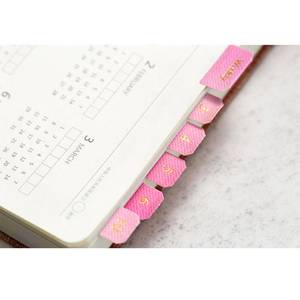 卸売付箋インデックス月間タブノートブックプランナーアジェンダ用ディバイダーページタブ - Product Image 2