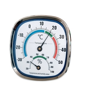<strong>Large</strong> Display Plastic Pointer Thermometer Dial with <strong>Hygrometer</strong> OEM &amp; ODM Customizable - Product Image 6