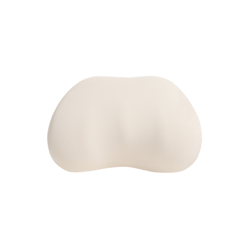 Simple memory foam headrest in beige