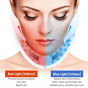 Beauty <strong>Face</strong> Thinner <strong>6</strong> Models Micro Current Color Light Intelligent Voice Broadcast Foldable V <strong>Shaped</strong> <strong>Face</strong> Thinner Anti Wrinkle V - Product Image 5