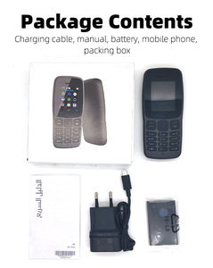 Cheapest High Quality Unlocked Dual SIM Mobile Phone for <strong>NOKIA</strong> 106 <strong>1</strong>.8inch Colored Display Fast Delivery FM Feature bar Phone - Product Image 2