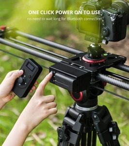 100 cm 2.4G वायरलेस बिजली कैमरा स्लाइडर के साथ कार्बन फाइबर ट्रैक रेल समय चूक वीडियो शॉट ध्यान पालन शॉट <span class=keywords><strong>DSLR</strong></span> के लिए - Product Image 2