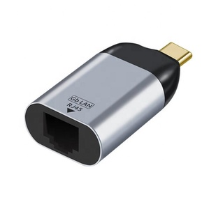 Tipo C Ethernet adattatore da USB C a Ethernet RJ45 1000Mbps per MacBook Pro Samsung S20 S10 tipo C scheda di rete USB Ethernet - Product Image 1