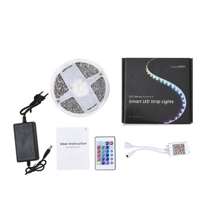 Alçak gerilim IR IR uzaktan kumanda 5M RGB SMD5050 Led şerit işık IP65 su geçirmez akıllı Led şerit seti - Product Image 4
