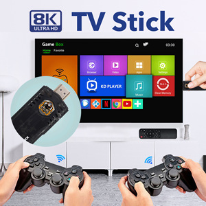 Oyun sopa X8 8K HD 3D Retro Video oyunu konsolu 64G 10000 oyunları kutusu X8 Pro kablosuz denetleyici ile WiFi Android TV kutusu - Product Image 3