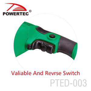 POWERTEC 580W电动迷你手钻2速变速调节冲击钻可定制OEM支持电池电机 - Product Image 6
