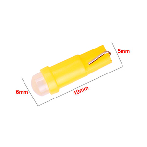 A80 <strong>12V</strong> Universal for Automobile&amp;motorcycles <strong>LED</strong> Dashboard Light T5 with Cob-1smd Ceramic <strong>LED</strong> Indicator Light for Dashboard - Product Image 2