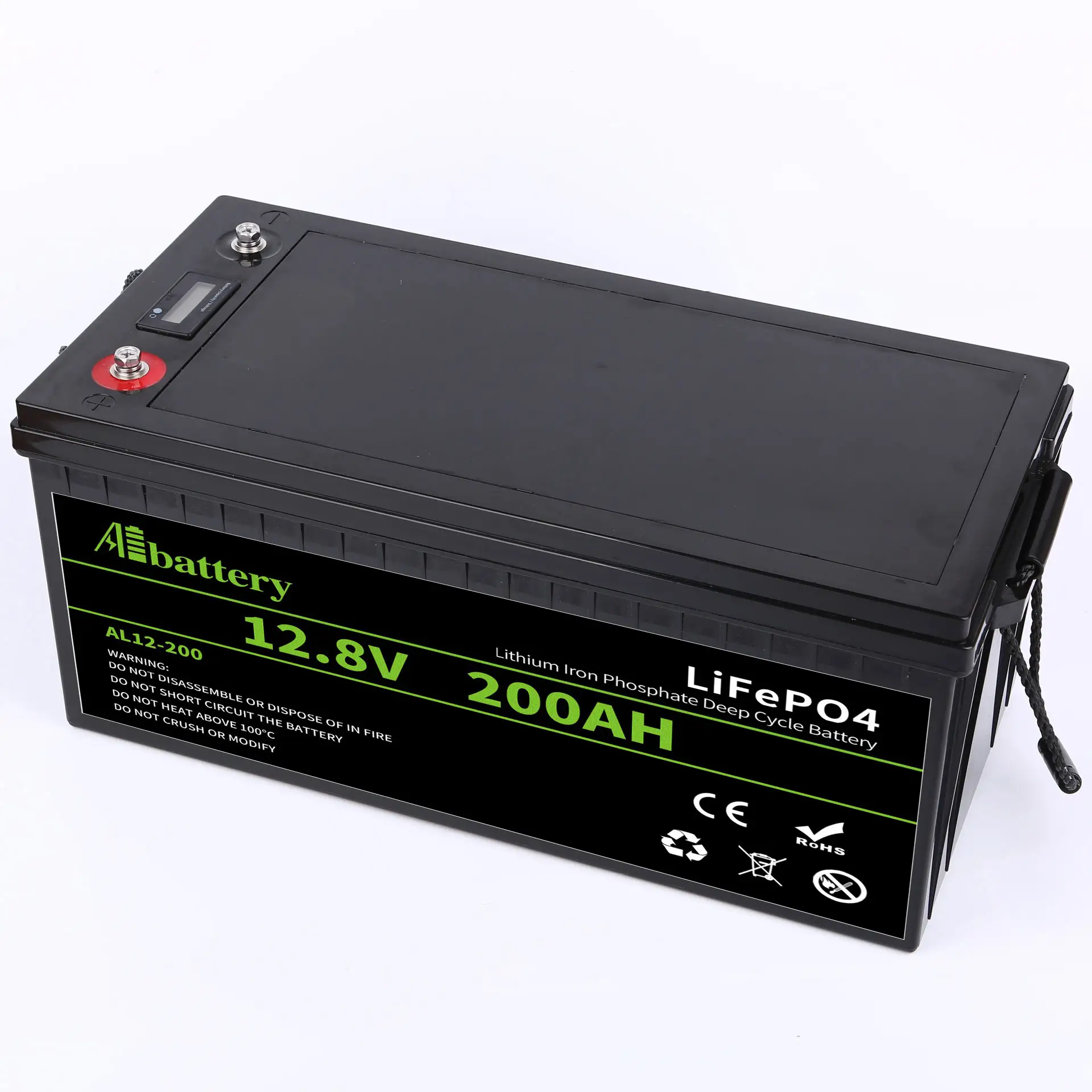 Großhandelspreis 12 V 300 Ah 400 Ah Lifepo4 Batterie für RV Marine Solarsystem