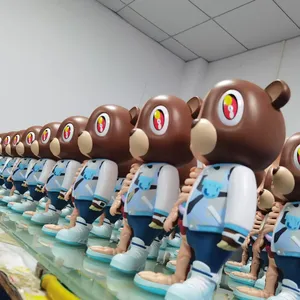OEM на заказ унисекс ПВХ талисман 3D модель Аниме фигурки абстрактная скульптура из смолы от производителя игрушек мультяшная игрушка - Product Image 2