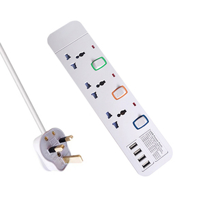 Adattatore multi spine presa di prolunga universale elettrica a 6 vie con 6 interruttori - Product Image 2