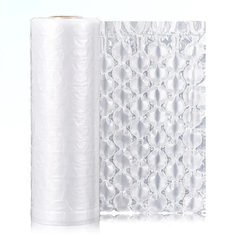 Hongdali air bubble roll wrap pellicola gonfiabile antiurto per materiali da imballaggio con cuscino d'aria