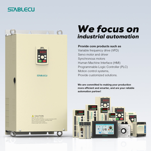 Solución de automatización industrial Sistema servo de 3KW con codificador de 17 bits Robot de inyección Uso Controlador PLC y panel táctil HMI - Product Image 2