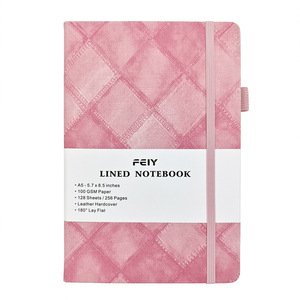 2024 Myway Journaling quaderni, A5 Denim Notebook Journal con 192 pagine numerate, diari per la scrittura in pelle libro con copertina rigida - Product Image 4