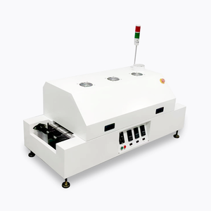 Miniature Desktop Reflow Soldering a Miniature Desktop 3-zone Hot Air SMT Reflow Soldering Furnace for PCB <strong>Assembly</strong> Machine