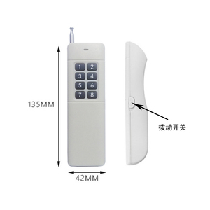 รีโมทคอนโทรล RF ไร้สาย433 MHz EV1527การเรียนรู้รหัสรีโมท12ปุ่ม - Product Image 3