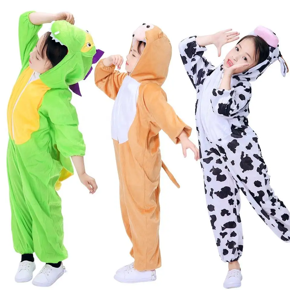 Disfraces de Navidad Anime Kids One Pijamas para niños mono Realizar fiesta de disfraces