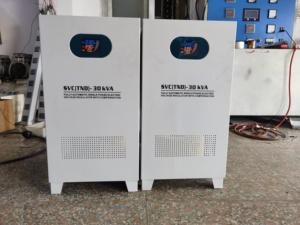 SVC 10kva tek fazlı Servo kontrol akıllı voltaj regülatörü sabitleyici - Product Image 6