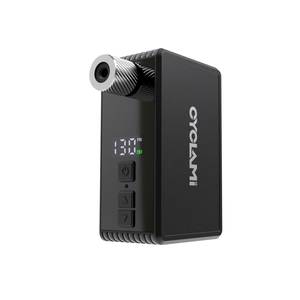 Máy bơm mini cầm tay CYCLAMI AM6 Pro 130PSI không dây, sạc lại được, máy nén khí hai van, loại C, dùng cho xe đạp, xe máy, xe đạp điện, thể thao - Product Image 2