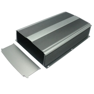 W234 * H80mm גוף קירור אלומיניום סגסוגת 6063 למות יצוק איכות דיור שחול סוללה תיבה עם מעטפת מתכת