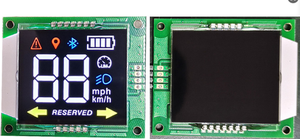 Piccola fabbrica Mini Custom Oem Tn Stn Htn Va Fstn riflettente 2 3 4 8 cifre pannello di vetro 7 segmento Display Lcd per contatore dell'acqua Lcd - Product Image 2