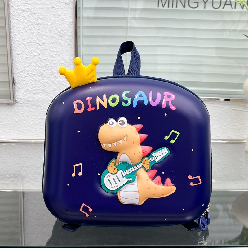 Tn307-Dinosauro blu navy