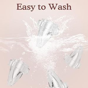 S12 + pompa <span class=keywords><strong>ASI</strong></span> elektrik portabel dapat dipakai, fitur bebas genggam kebisingan rendah pengalaman tanpa rasa sakit silikon buatan termasuk tas susu LED - Product Image 5